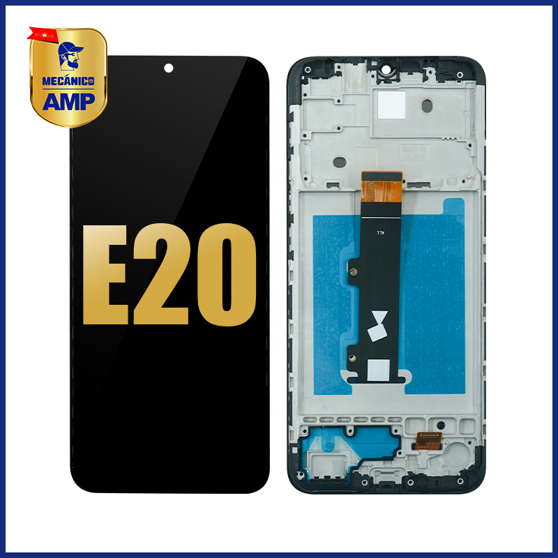 Pantalla Motorola E20 con Marco