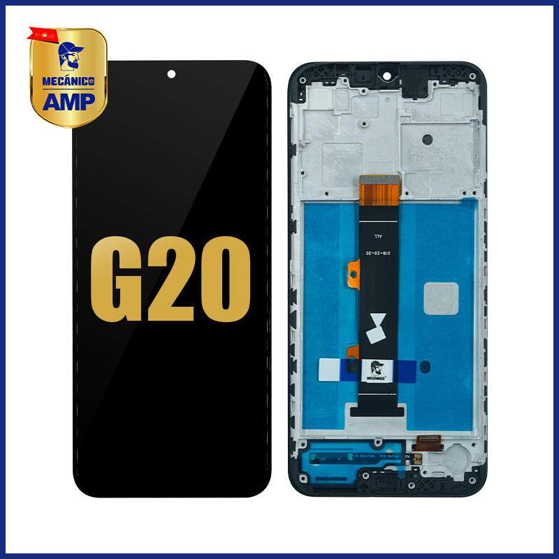 Pantalla Motorola G20 con Marco