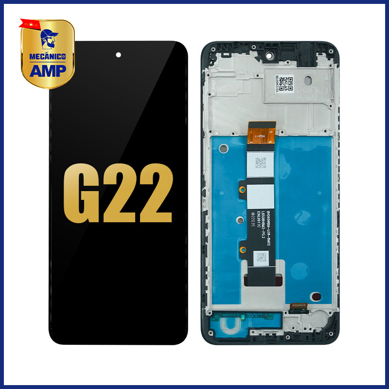 Pantalla Motorola G22 Con Marco