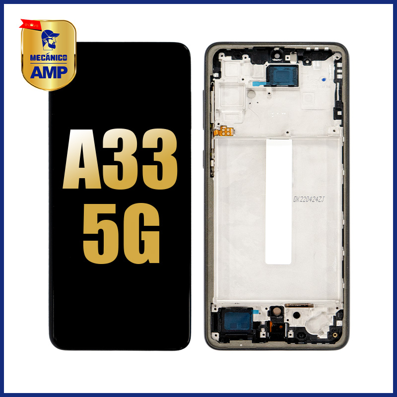Pantalla Samsung Galaxy A33 con Marco