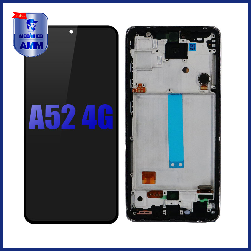 Pantalla Samsung Galaxy A52 4G con Marco Amoled